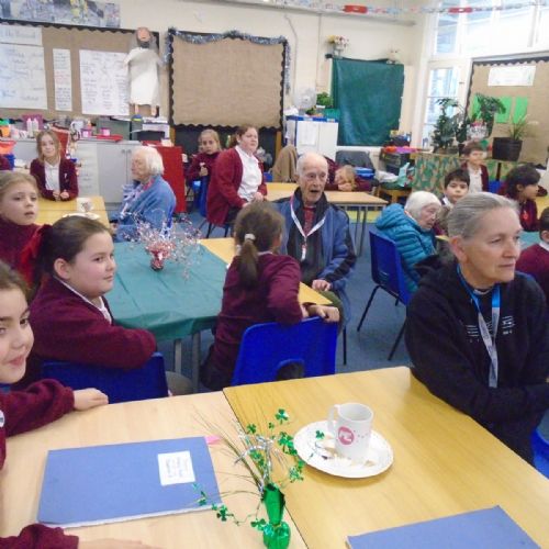 Parishioners visit Ash Class December 2024